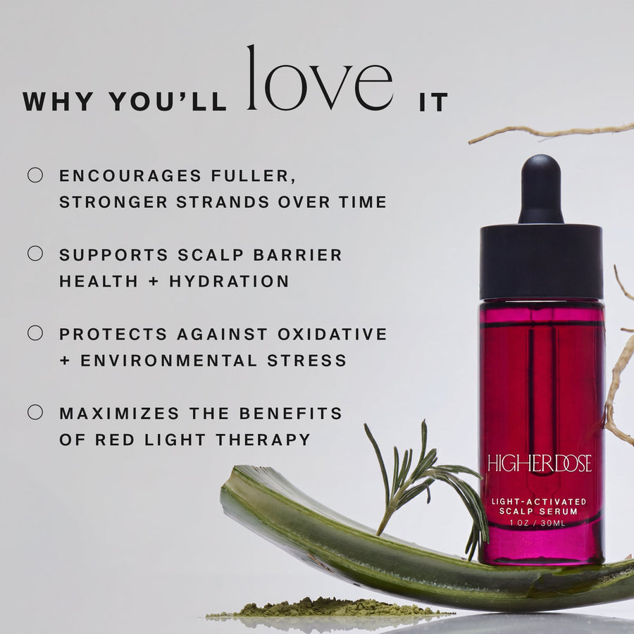 Light-Activated Scalp Serum