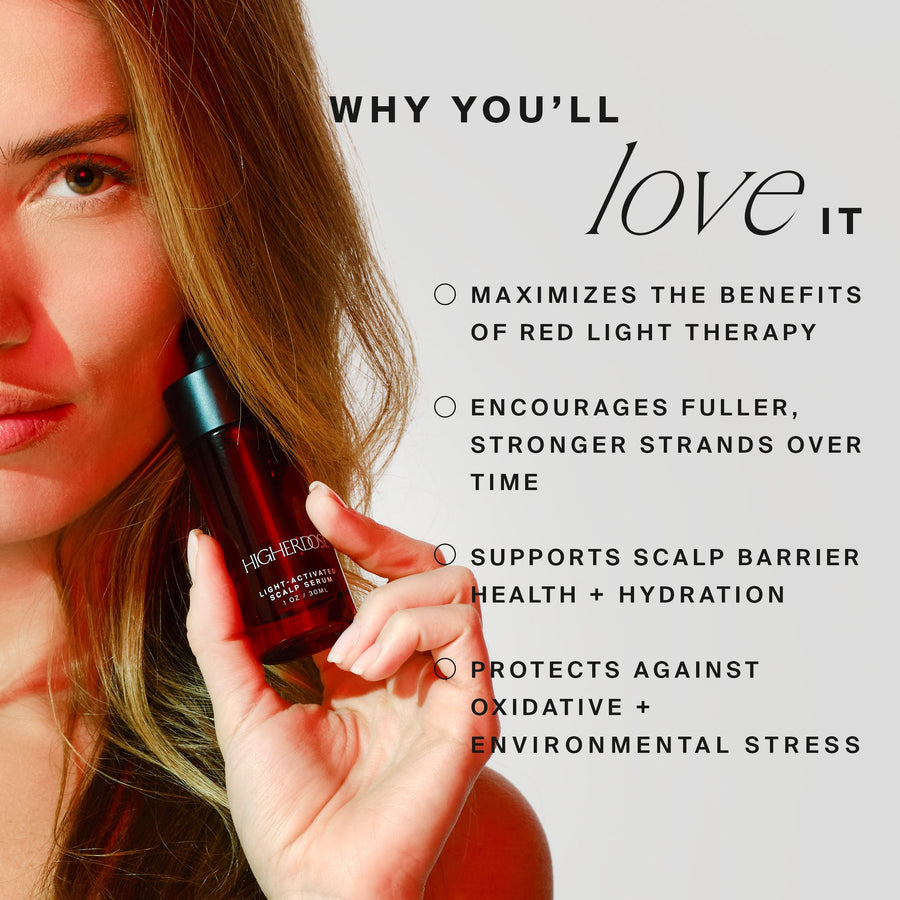 Light-Activated Scalp Serum