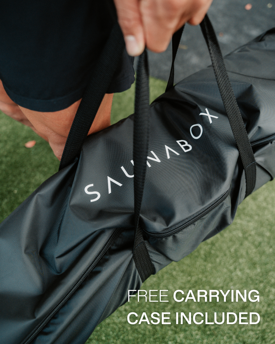 SaunaBox® Pulse PRO: Infrared Sauna with Red-light Therapy