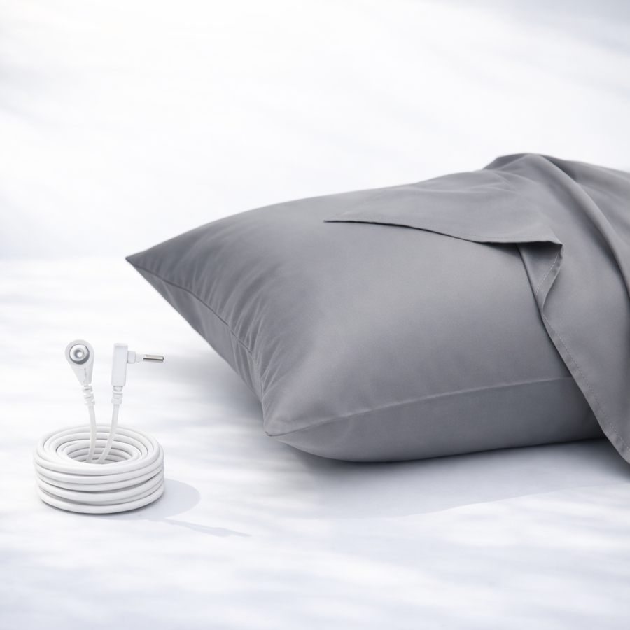GroundLuxe Luxury Grounding Pillowcase (Organic Cotton)