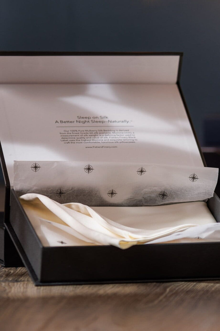 30 Momme 100% Pure Mulberry Silk Pillowcase with Gift Box - Black Label