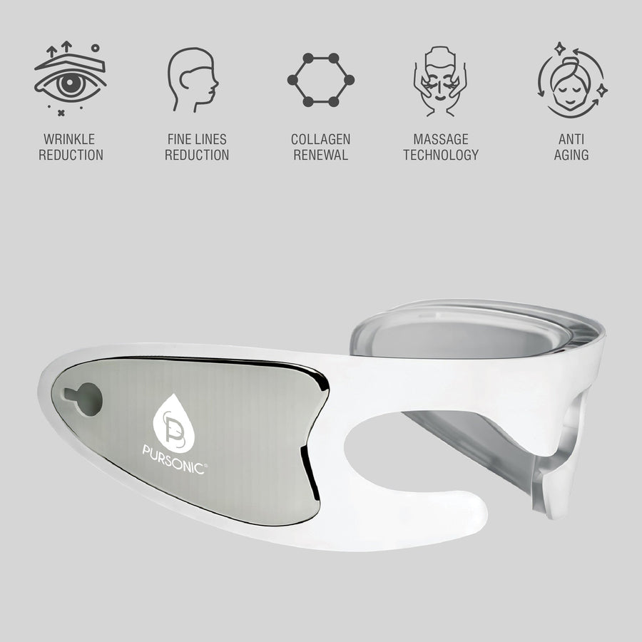 Pursonic LED Light Therapy Advanced Restoration Eye Mask – Anti-Aging, Collagen-Boosting, At-Home Treatment