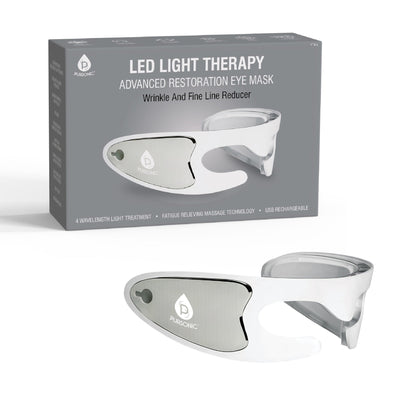 Pursonic LED Light Therapy Advanced Restoration Eye Mask – Anti-Aging, Collagen-Boosting, At-Home Treatment